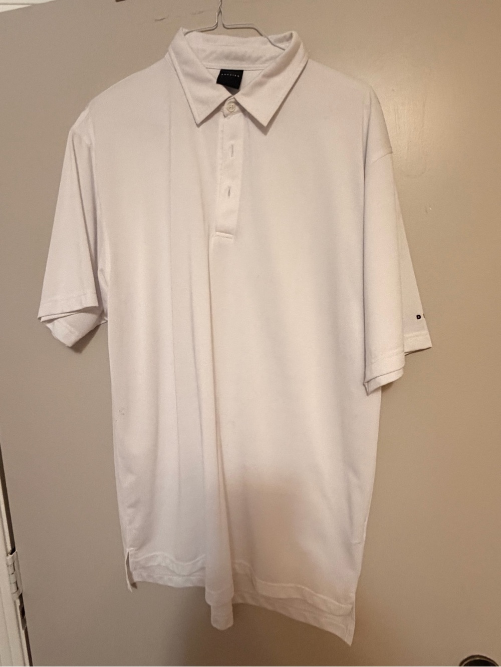 Dunning Men's Classic White Polo Shirt